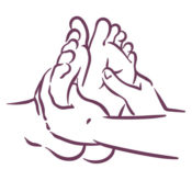 trigger point foot massage icon